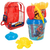 Beach toys set Spider-Man 18 x 16 x 18 cm (12 Units)-6