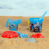 Beach toys set The Avengers Ø 18 cm polypropylene (12 Units)-3