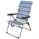 Beach Chair Aktive Mykonos Blue 47 x 93 x 63 cm (4 Units)-1