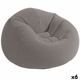 Inflatable Armchair Intex Grey 107 x 69 x 104 cm 114 x 71 x 114 cm (6 Units)-0