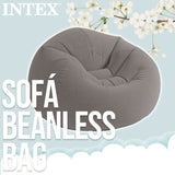 Inflatable Armchair Intex Grey 107 x 69 x 104 cm 114 x 71 x 114 cm (6 Units)-3