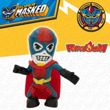 Action Figure Eolo Super Masked Pepper Man 14 x 15,5 x 5,5 cm Elastic (12 Units)-5