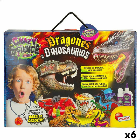 Science Game Lisciani Giochi Dragones y dinosaurios ES (6 Units)-0