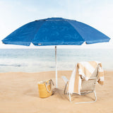 Beach parasol Aktive Blue 220 x 210 x 220 cm (6 Units)-5