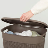 Laundry Basket Curver Brown Plastic 55 L 44 x 61 x 35 cm (8 Units)-1