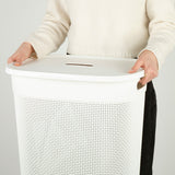 Laundry Basket Curver White Plastic 55 L 44 x 61 x 35 cm (8 Units)-4