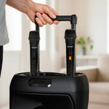 Speaker with Karaoke Microphone Bontempi Plastic 34 x 50 x 29 cm (2 Units)-1