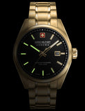 Swiss Military Hanowa Watch SMWGH0004110 Quartz 10 ATM Sapphire Glass Date Official Box