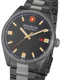 Swiss Military Hanowa Watch SMWGH2200141 Quartz 10 ATM Sapphire Date Official Box