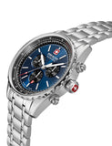 Swiss Military Hanowa Watch SMWGI0000308 Quartz 10 ATM Sapphire Chronograph Official Box