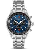 Swiss Military Hanowa Watch SMWGI0000308 Quartz 10 ATM Sapphire Chronograph Official Box