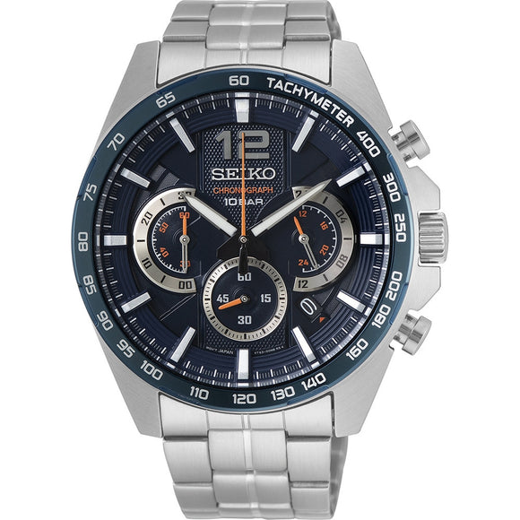 SEIKO Mod. CHRONOGRAPH - PETROL BLUE-0