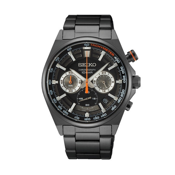 SEIKO Mod. CHRONOGRAPH - FULL BLACK-0