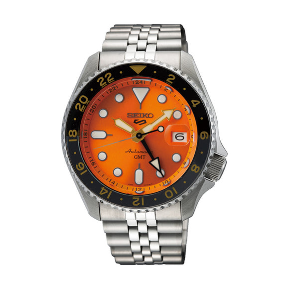 SEIKO 5 Mod. SPORTS AUTOMATIC GMT - ORANGE-0