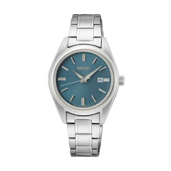 SEIKO Mod. CLASSIC LADY - PETROL BLUE-0