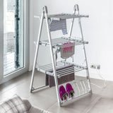 InnovaGoods Folding Electric Clothesline Verayer 30 Bars