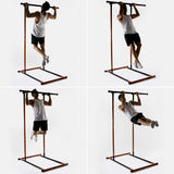InnovaGoods Full Body Pull-Up Station with Exercise Guide Fitness Equipment