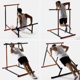 InnovaGoods Full Body Pull-Up Station with Exercise Guide Fitness Equipment