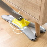 InnovaGoods Type X Self-Wringing Microfibre Mop Twop Mops