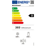 Blaupunkt Refrigerator 5FS Refurbished B 347 L Two-Door EU Plug