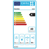 Conventional Hood Cecotec Bolero Flux DT 908010 Black-1