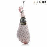 Set of Iberian Acorn-Fed Ham and Ham Holder Delizius Deluxe-1