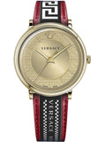 Versace Watch VE5A02021 Gent Quartz 5 ATM Sapphire Glass Date