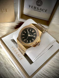 Versace Watch VEHD00520 Quartz 5 ATM Sapphire Glass Date