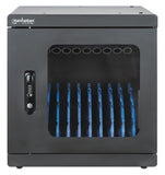 Manhattan Portable Device Cabinet - Black