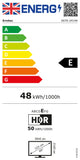 Monitor 49\" 4K Ultra HD LED Black Ernitec 0070-24149