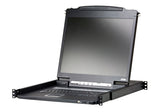Aten Rack Console 19" CL3000N 1U Black 1280x1024
