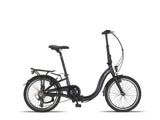 Comfort 20 Inch 39 cm Unisex 6SP Rim Brakes Matte black-0