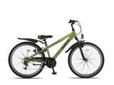 Dakota MTB 26 Inch Junior 7SP Rim Brakes Army Green-0