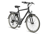 Verona 28 Inch 52 cm Men 7SP Rim Brakes Matte black-1