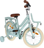 Bella 14 Inch 24 cm Girls Coaster Brake Green-5