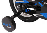 BMX Fun 12 Inch 21 cm Boys Coaster Brake Black/Blue-4