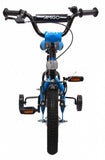 BMX Fun 12 Inch 21 cm Boys Coaster Brake Black/Blue-5