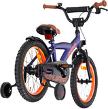 Explorer 16 Inch 23 cm Boys Coaster Brake Blue/Orange-5