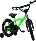 Explorer 16 Inch 23 cm Boys Coaster Brake Green/Black-3