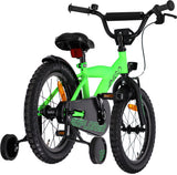 Explorer 16 Inch 23 cm Boys Coaster Brake Green/Black-5