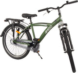 Roady 24 Inch 38,5 cm Boys Coaster Brake Green-3