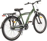 Roady 24 Inch 38,5 cm Boys Coaster Brake Green-5