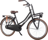 Sturdy 24 Inch 43 cm Girls Coaster Brake Matte black-4