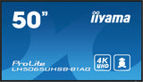 iiyama Signage 4K Android 11 LH5065UHSB-B1AG 24/7 49.5" LCD Display