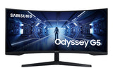 Samsung Monitor G55T 34" UWQHD LED Black