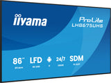 iiyama LH8675UHS-B2AG Digital Signage 85.6" 4K Android 24/7 Wi-Fi