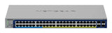 NETGEAR GS752TXUP Managed PoE Gigabit Switch 1U Gray