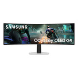 Samsung Odyssey G9 49\" Dual QHD OLED Monitor, Silver