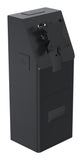 SpacePole Kiosk SPK402-02 Black Metal POS 75/100mm