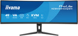 iiyama G-MASTER 45\" UWQHD Curved Monitor Dual QHD LED Black